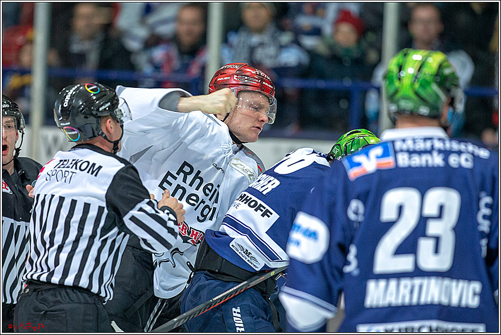 DEL; Iserlohn Roosters - Koelner Haie, 23.11.2018
